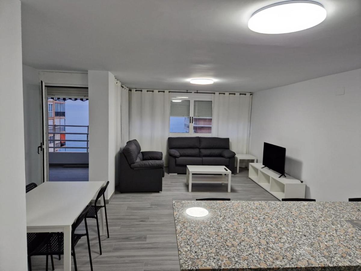 Apartamento Con Vistas Al Mar Alicante Bagian luar foto